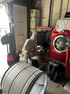 24 Dryer maintenance with replacing drum riollers 1