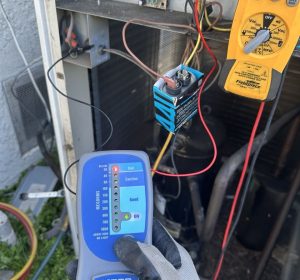 Check Compressor MegOhmetr